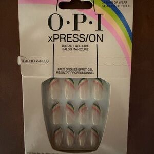 OPI xPRESS/ON Gel Manicure - Rainbow Design